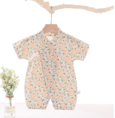 Baby Short Sleeve Onesie Summer Boys And Girls