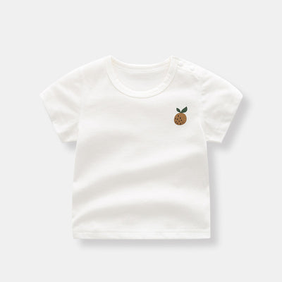 Organic Cotton Summer Baby Print Short Sleeve T-Shirt
