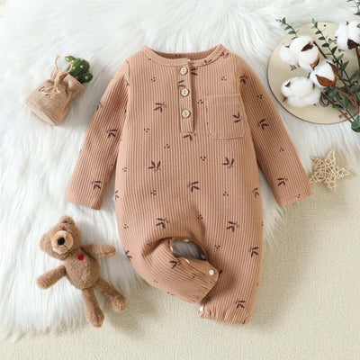 Baby Boys And Girls Floral One-piece