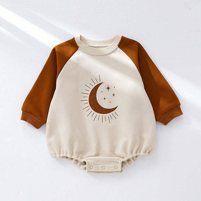 Boys And Girls Baby Long-sleeved Bodysuit Triangle Jumpsuit