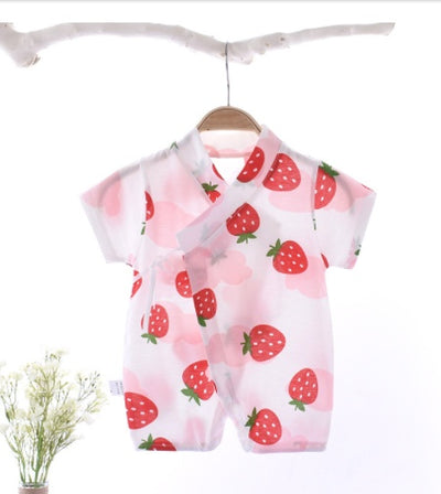 Baby Short Sleeve Onesie Summer Boys And Girls