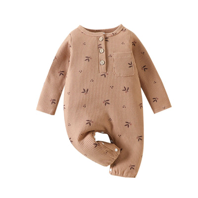 Baby Boys And Girls Floral One-piece