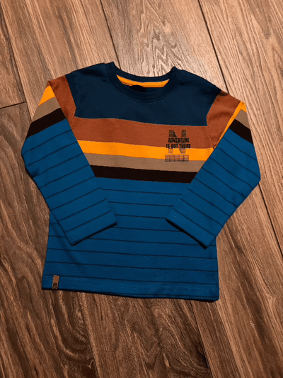 Boy's Long Sleeve T-shirt Navy full view