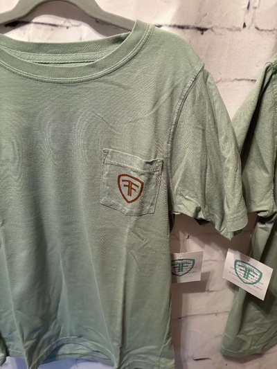 Fields Fairway Short Sleeve Bay Mallard Pocket T-shirt front view