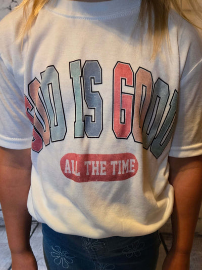 Good Girls Faith Religious Tee Shirt close up
