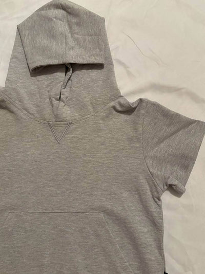 Little Bipsy Short Sleeve Hoodie - sleeve and hood