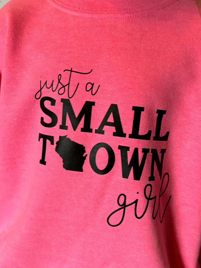 Small Town Girl Youth Sweatshirt - logo