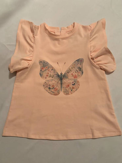 Sutton Tee - Butterfly Print