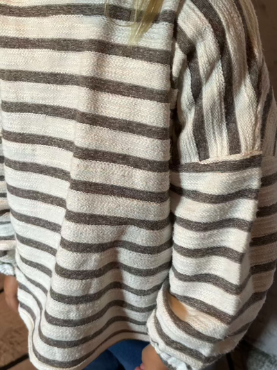 Textured_Stripe_Drop_Shoulder_Cropped_Knit_Top_close_up