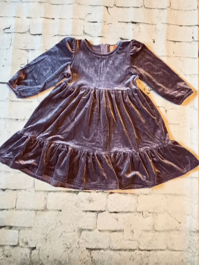Velvet Lavender Prairie Dress - full