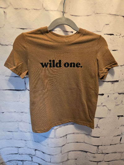 Fall Trendy Wild One Graphic Tee - full view