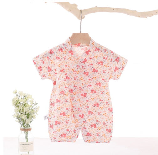 Baby Short Sleeve Onesie Summer Boys And Girls