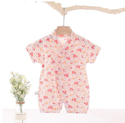 Baby Short Sleeve Onesie Summer Boys And Girls