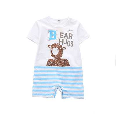 Cotton Full-print Car Boys' Bodysuit