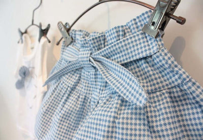 AiLe Rabbit Girls Fashion Clothes Set Short Sleeve Shirt Short Skirt 2 Piece Suits Cartoon Girl Bow Cotton Kids Clothes Set k1 - Kello Kids