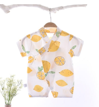 Baby Short Sleeve Onesie Summer Boys And Girls