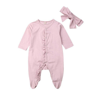 Baby Ruffle Costume Kids Romper Jumpsuit Suits Shirt Outfit