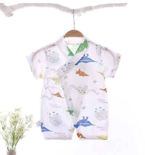 Baby Short Sleeve Onesie Summer Boys And Girls