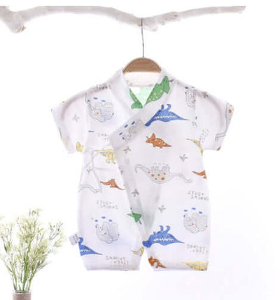 Baby Short Sleeve Onesie Summer Boys And Girls