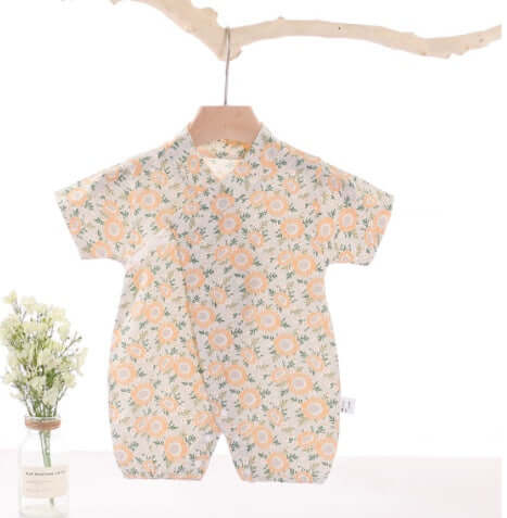 Baby Short Sleeve Onesie Summer Boys And Girls
