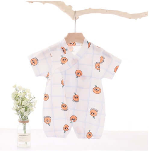Baby Short Sleeve Onesie Summer Boys And Girls