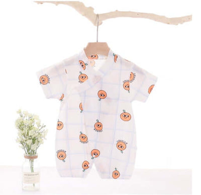 Baby Short Sleeve Onesie Summer Boys And Girls