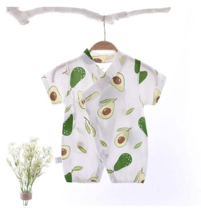 Baby Short Sleeve Onesie Summer Boys And Girls