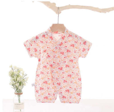 Baby Short Sleeve Onesie Summer Boys And Girls