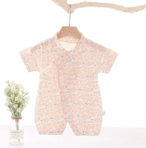 Baby Short Sleeve Onesie Summer Boys And Girls