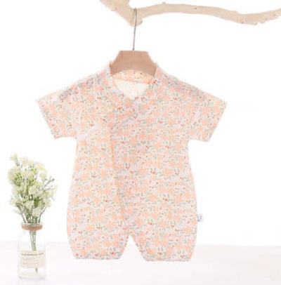 Baby Short Sleeve Onesie Summer Boys And Girls