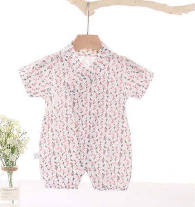 Baby Short Sleeve Onesie Summer Boys And Girls