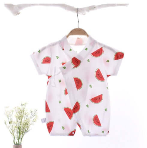 Baby Short Sleeve Onesie Summer Boys And Girls