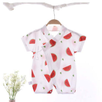 Baby Short Sleeve Onesie Summer Boys And Girls