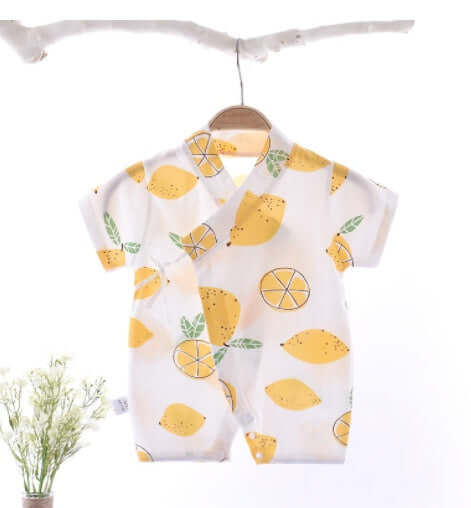 Baby Short Sleeve Onesie Summer Boys And Girls