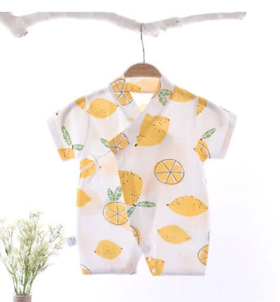 Baby Short Sleeve Onesie Summer Boys And Girls