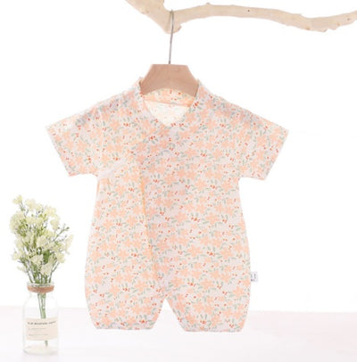 Baby Short Sleeve Onesie Summer Boys And Girls