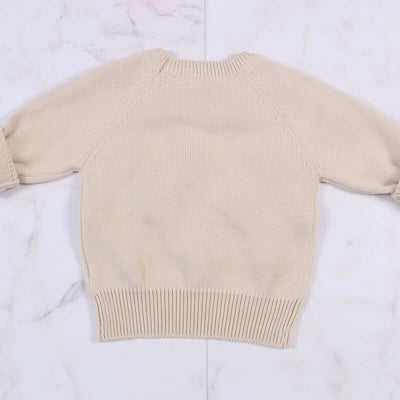 Kids Winter Cardigan with Balls Design - Boys & Girls Woolen Sweater - Kello Kids