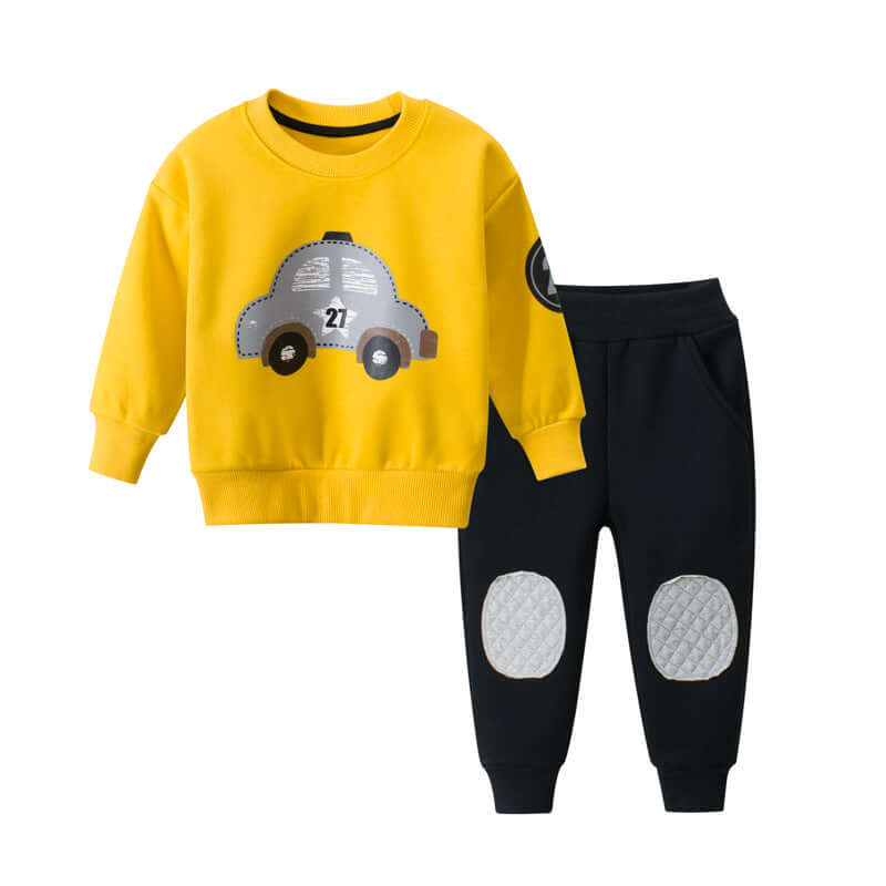 Kids Two-Piece Tracksuit Set - Stylish and Comfy for Playtime - Kello Kids