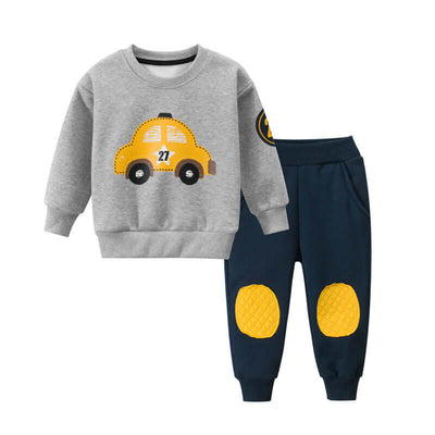 Kids Two-Piece Tracksuit Set - Stylish and Comfy for Playtime - Kello Kids