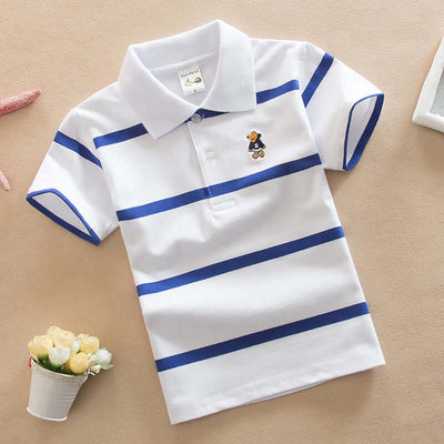 Boys' College Polo Tee - Short Sleeve - Kello Kids