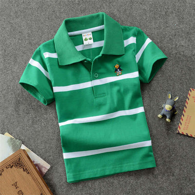 Boys' College Polo Tee - Short Sleeve - Kello Kids