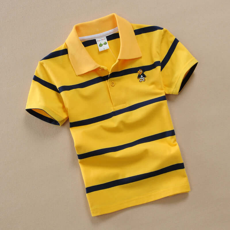 Boys' College Polo Tee - Short Sleeve - Kello Kids