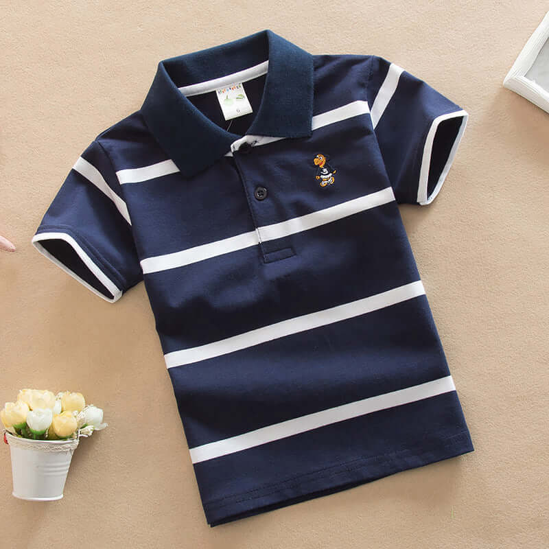 Boys' College Polo Tee - Short Sleeve - Kello Kids