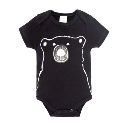 Cotton short-sleeved bodysuit