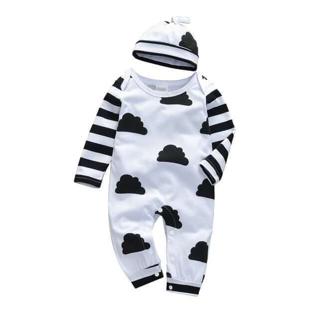 Cute Baby Girl Casual Floral Jumpsuit