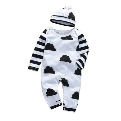 Cute Baby Girl Casual Floral Jumpsuit