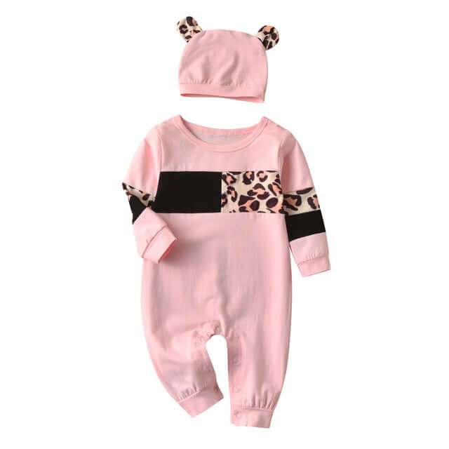 Cute Baby Girl Casual Floral Jumpsuit