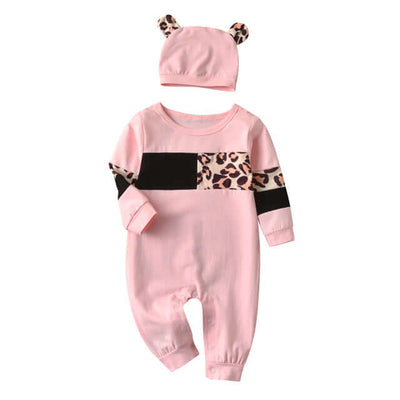 Cute Baby Girl Casual Floral Jumpsuit