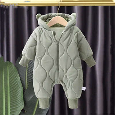Boys And Girls Solid Color Out Bodysuit
