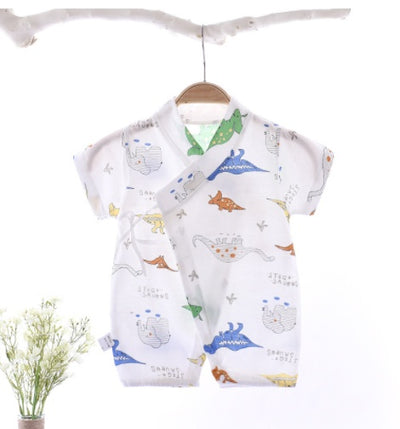 Baby Short Sleeve Onesie Summer Boys And Girls